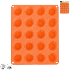 Forma silikon muffiny malé 20 oranžová