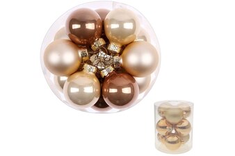 Ozdoby skleněné 9ks VAK105-7