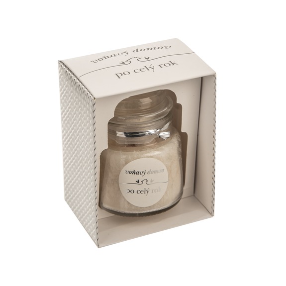 Svíčka sklo vonná Domov