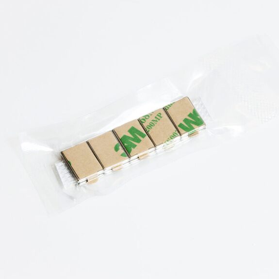 Magnetický úchyt, 10x14x1,5mm, 5 párů, set