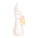 Zajíc s vajíčkem - porcelán, menší, mix 2 druhů, cena za 1 ks