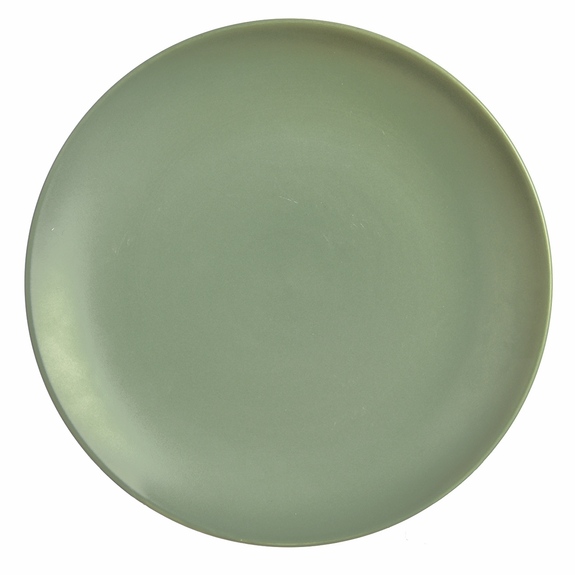Talíř ker. mělký ALFA kulatý pr. 27 cm zelená