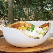 Moderní miska ADAGIO z teaku