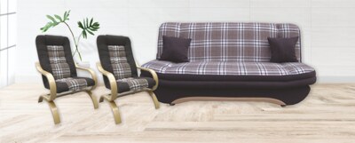 Pohovka s křesly PONTON  3+1+1 (GABRIELA)