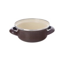 Kastrol smalt BROWN Lem 0,65 l