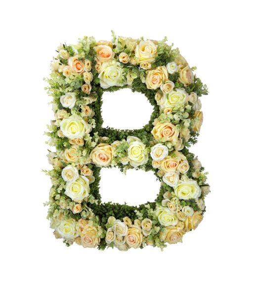 Písmeno z růži B - Gentle morning