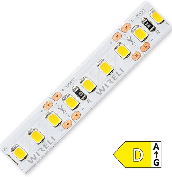 LED pásek 2835 160 WIRELI WN 2000lm 12W 1A 12V (bílá neutrální)