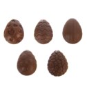 Forma silikon čokoláda Velikonoce vajíčka 30 hnědá