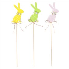 Zajíc na zápichu, mix 3 barev VEL7131