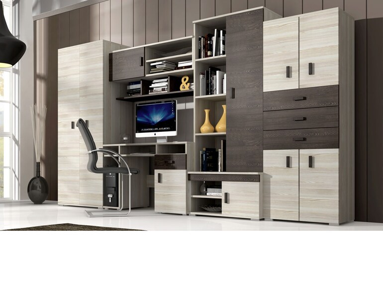 Bytová stěna NELSON 2 s psacím stolem