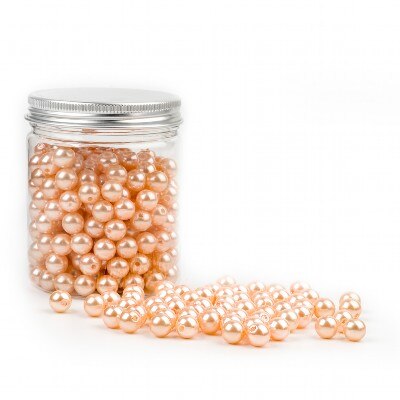 Dekoperličky pvc 10mm/150g lososová