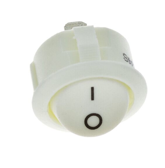 Vypínač do desky R13 kolébkový, bílý