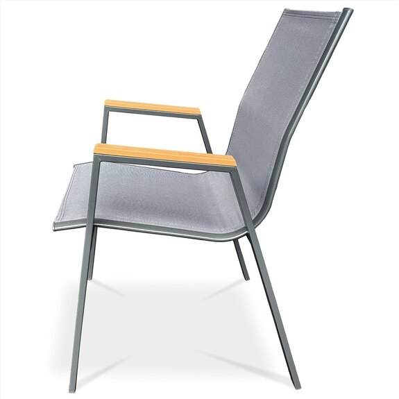 Zahradní židle AZC-S1050 GREY