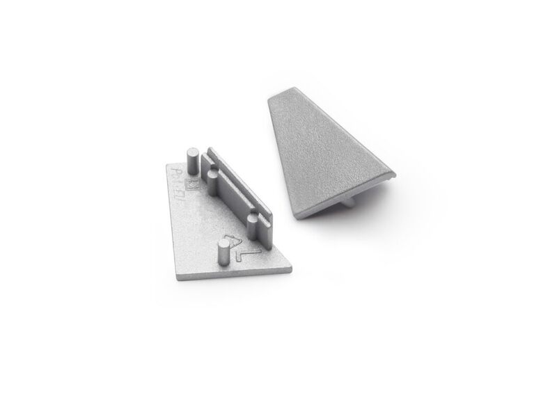 Koncovka WIRELI CORNER14 stříbrná, pár