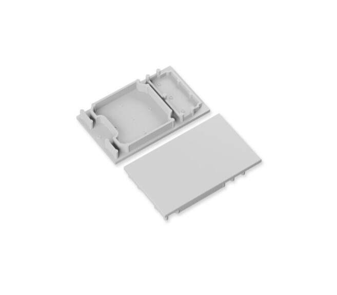 Koncovka WIRELI COMBO30-01 šedá, pár