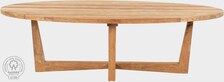 FLORES RECYCLE - masivní stůl ovál z teaku