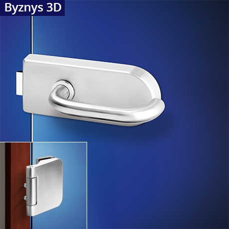 Una Byznys OV kování na skleněné dveře