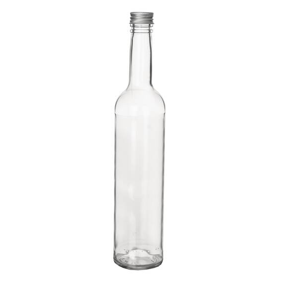 Láhev sklo/kov víčko 0,5 l