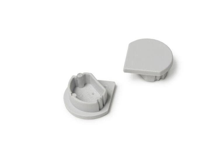 Koncovka WIRELI QUARTER10 D šedá, pár