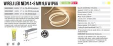 LED NEON 4x8 MM WIRELI WW 173lm 9,6W 0,8A 12V (bílá teplá)