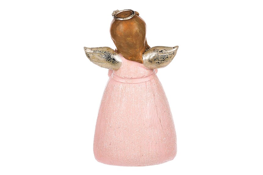 Anděl držící srdce, polyresin ZD1131