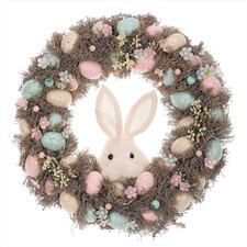 Věnec s barevnými vajíčky PRK1008