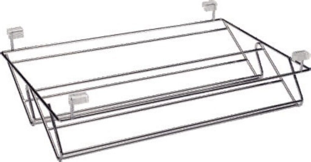 Výsuvný botník chrom