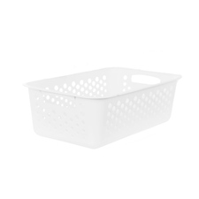 Košík UH Art 25x16x8 cm bílá