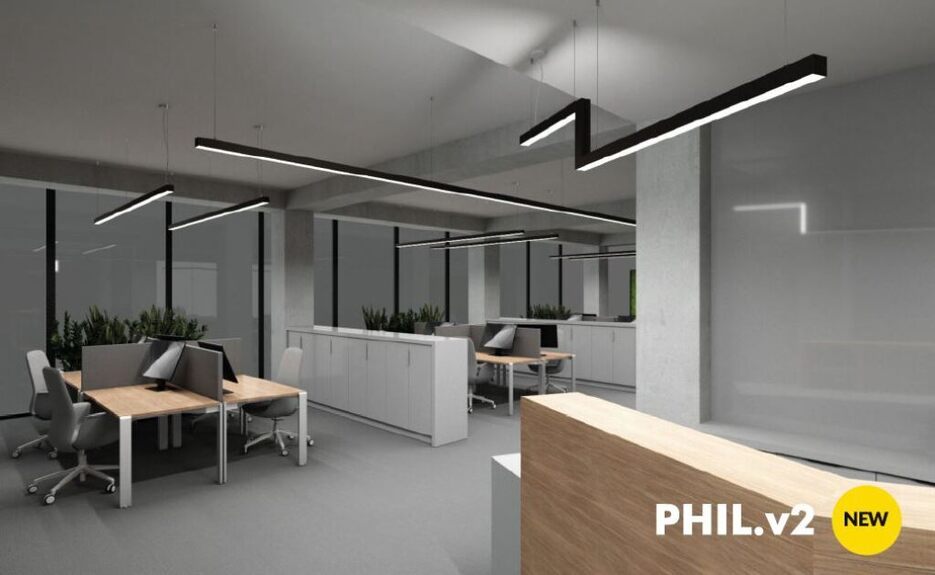 Profil WIRELI PHIL.V2 vklad stříbrný elox, 2m (metráž)