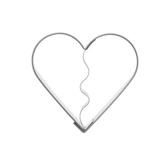 Vykrajovačka nerez SRDCE bff