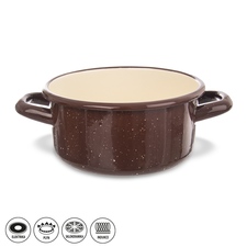 Kastrol smalt BROWN 1 l TM2, náhr. 113328