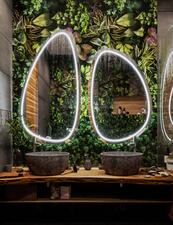 Zrcadlo SNAB STYLE Dvojzrcadlo 1000x500, 800x600