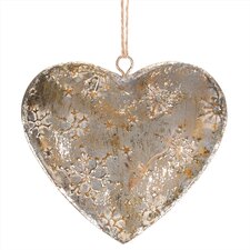 Srdce kovové, měděné UM0910 COP