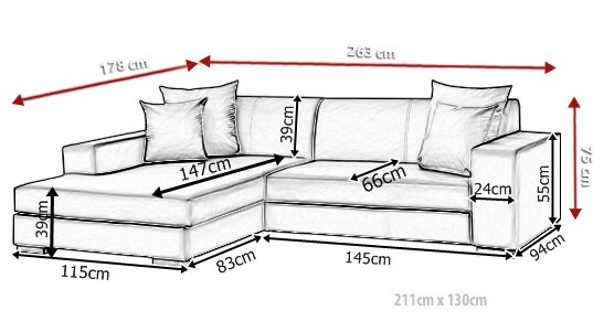Sedací souprava Falco Mexicana