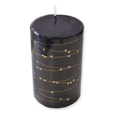 Sv.lis.70x120 spirála + hvězdičky MAT černá