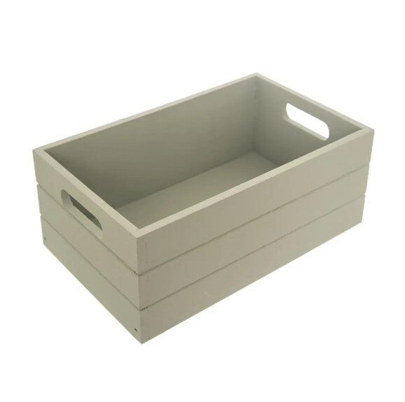 Bedýnka dřevo 26x16x11 cm sv. zelená