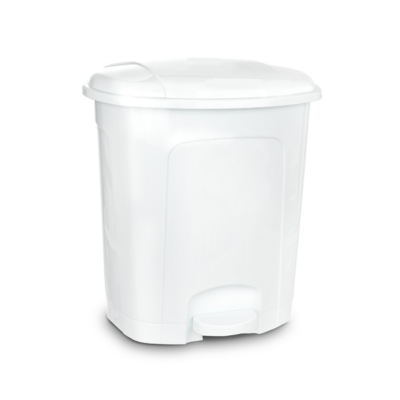 Koš odp. UH s pedálem 5,5 l bílá