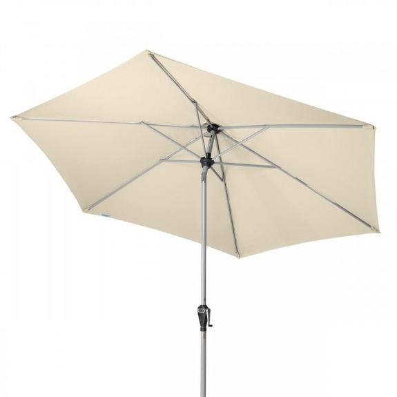 ACTIVE 280 cm -  automatický naklápěcí slunečník s klikou