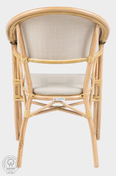 MILANO - pevné křeslo z ratanu