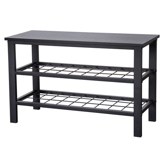 Botník 2 police ABO-W2012 BK