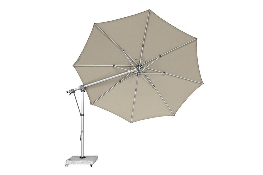 EXPERT 350P – zahradní výkyvný slunečník s boční tyčí