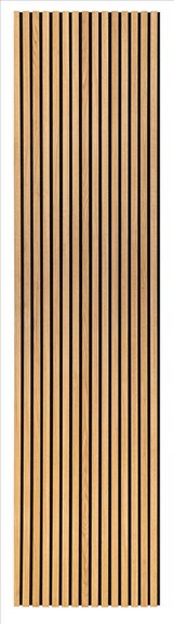 Dekorační obkladový SLAT panel akustic 27-14 Dub Olej MDF Natur