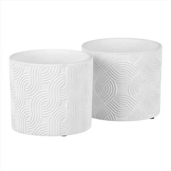 Obal keramický, barva bílá. Mix 2