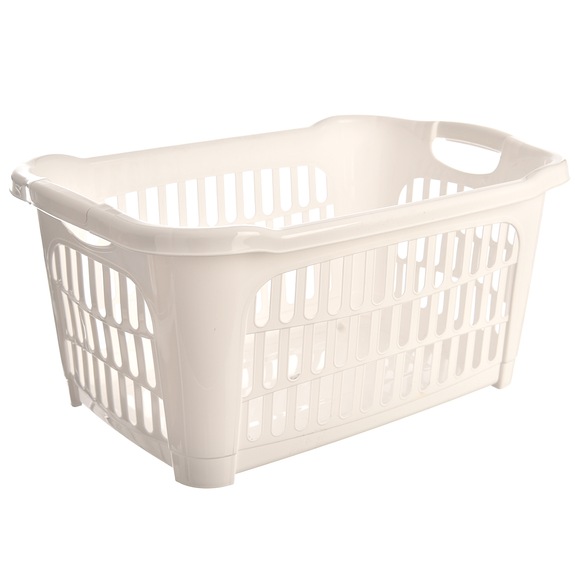 Koš prád. otevřený Hobby 40 l bílá