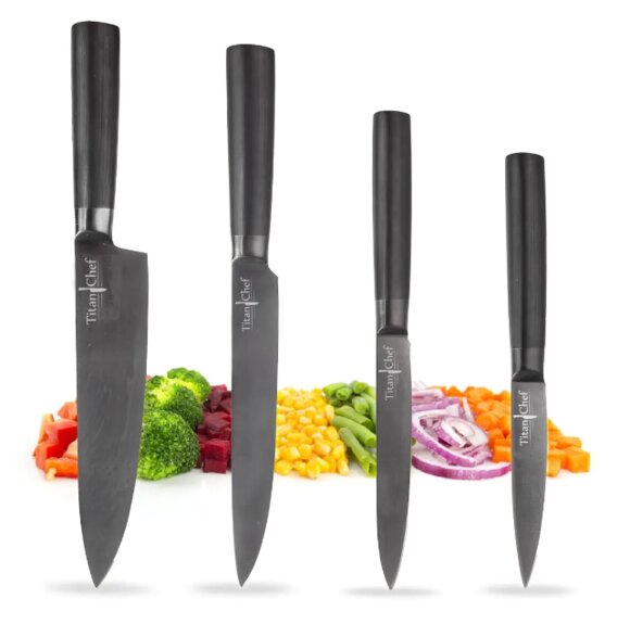 Nůž kuchyňský nerez/titan/UH Titan Chef 12,5 cm