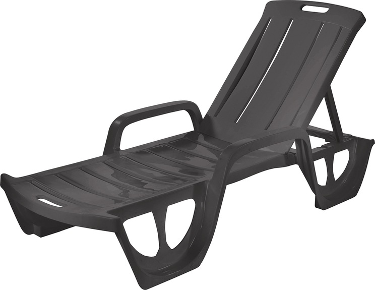 FLORIDA lehátko plastové - grafit