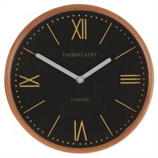 Hodiny nástěnné, MDF s dřevěným rámem, 22cm.