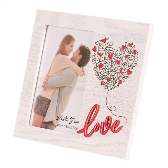 Fotorámeček FOT2005 - pro rozměr 10 x 15 cm, MDF, zamilovaní