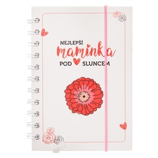 Zápisník krouž. vazba NEJLEPŠÍ MAMINKA