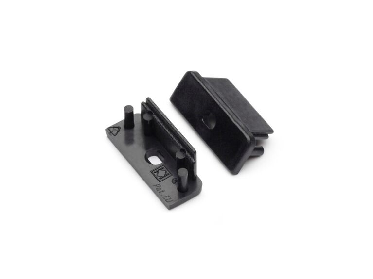 Koncovka WIRELI SURFACE14 černá s otvorem, pár